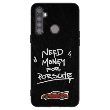 Picasee husă neagră din silicon pentru Realme 5 - Dark Racer