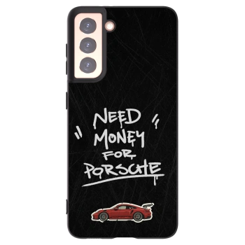 Picasee husă neagră din silicon pentru Samsung Galaxy S21 5G G991B - Dark Racer