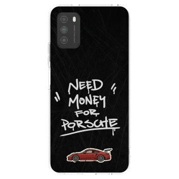 Picasee husă transparentă din silicon pentru Xiaomi Poco M3 - Dark Racer