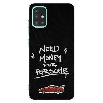 Picasee husă transparentă din silicon pentru Samsung Galaxy M31s - Dark Racer