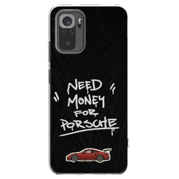 Picasee husă transparentă din silicon pentru Xiaomi Redmi Note 10S - Dark Racer