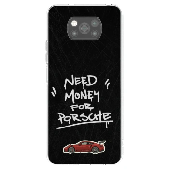 Picasee husă neagră din silicon pentru Xiaomi Poco X3 Pro - Dark Racer