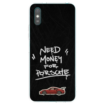 Picasee husă transparentă din silicon pentru Xiaomi Redmi 9AT - Dark Racer