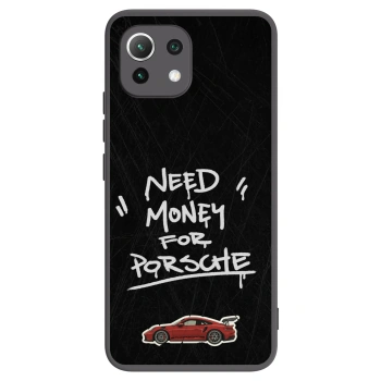 Picasee husă neagră din silicon pentru Xiaomi Mi 11 Lite - Dark Racer