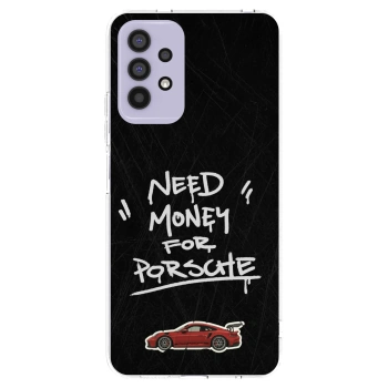 Picasee husă transparentă din silicon pentru Samsung Galaxy A32 4G SM-A325F - Dark Racer