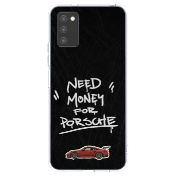 Picasee husă transparentă din silicon pentru Samsung Galaxy A02s A025G - Dark Racer