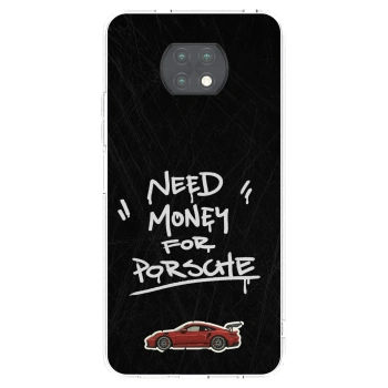 Picasee husă transparentă din silicon pentru Xiaomi Redmi Note 9T - Dark Racer