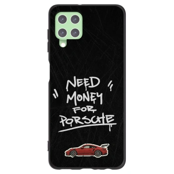 Picasee husă neagră din silicon pentru Samsung Galaxy A22 A225F 4G - Dark Racer