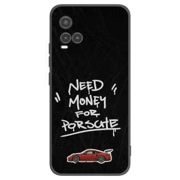 Picasee husă neagră din silicon pentru Vivo Y33s - Dark Racer