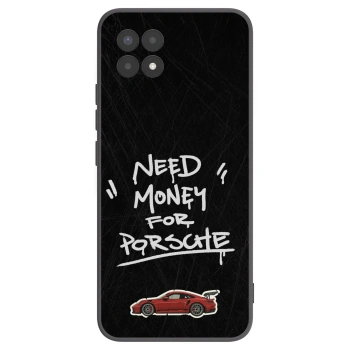 Picasee husă neagră din silicon pentru Realme 8i - Dark Racer