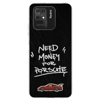 Picasee husă transparentă din silicon pentru Xiaomi Redmi 10C - Dark Racer