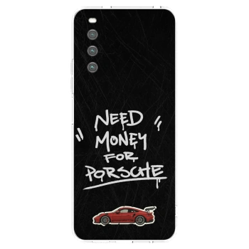 Picasee husă transparentă din silicon pentru Sony Xperia 10 IV 5G - Dark Racer