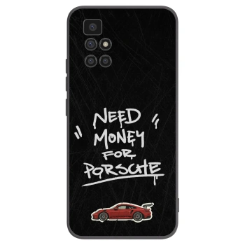 Picasee husă neagră din silicon pentru Xiaomi Redmi 10 (2022) - Dark Racer