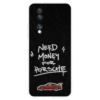 Picasee husă transparentă din silicon pentru Honor 70 - Dark Racer