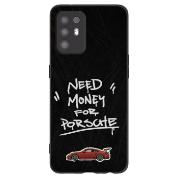 Picasee husă neagră din silicon pentru OPPO A94 5G - Dark Racer