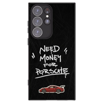 Picasee husă neagră din silicon pentru Samsung Galaxy S23 Ultra 5G - Dark Racer