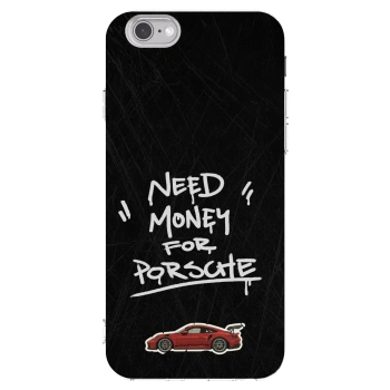 Picasee husă transparentă din silicon pentru Apple iPhone 6/6S - Dark Racer