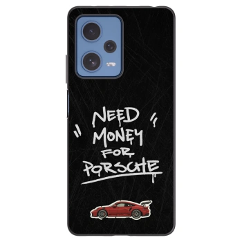 Picasee husă neagră din silicon pentru Xiaomi Redmi Note 12 Pro 5G - Dark Racer