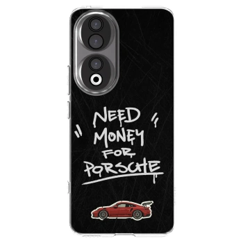 Picasee husă transparentă din silicon pentru Honor 90 5G - Dark Racer