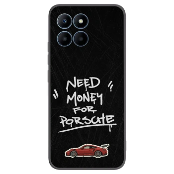 Picasee husă neagră din silicon pentru Honor 70 Lite - Dark Racer