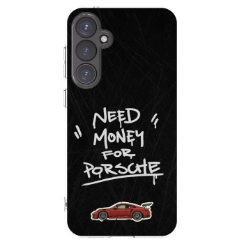 Picasee husă transparentă din silicon pentru Samsung Galaxy S23 FE S711B - Dark Racer