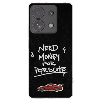 Picasee husă transparentă din silicon pentru Xiaomi Redmi Note 13 Pro 4G - Dark Racer