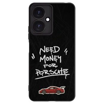 Picasee husă neagră din silicon pentru Xiaomi Redmi 13C 5G - Dark Racer