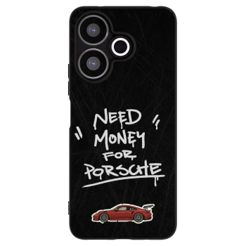 Picasee husă neagră din silicon pentru Xiaomi Redmi 13 4G - Dark Racer