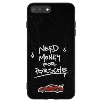 Picasee husă neagră din silicon pentru Apple iPhone 7 Plus - Dark Racer