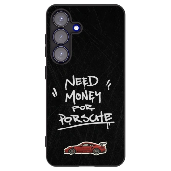 Picasee husă neagră din silicon pentru Samsung Galaxy S25 5G - Dark Racer