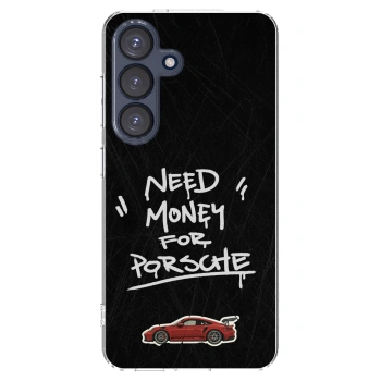 Picasee husă transparentă din silicon pentru Samsung Galaxy S25 5G - Dark Racer