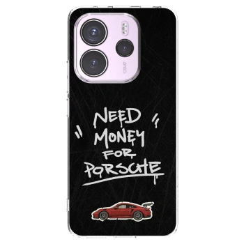 Picasee husă transparentă din silicon pentru Xiaomi Redmi Note 14 4G - Dark Racer