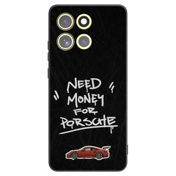 Picasee husă neagră din silicon pentru Motorola Moto G86 5G - Dark Racer