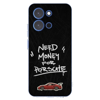 Picasee husă transparentă din silicon pentru Xiaomi Redmi 15C 4G - Dark Racer