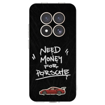 Picasee husă transparentă din silicon pentru Xiaomi Redmi Note 15 Pro 4G - Dark Racer