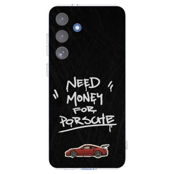 Picasee husă transparentă din silicon pentru Samsung Galaxy S25 FE 5G - Dark Racer