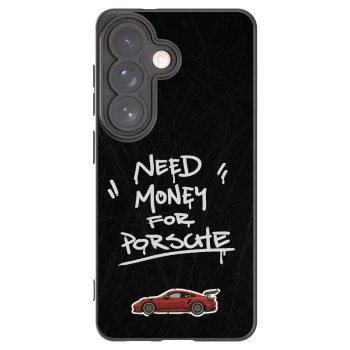 Picasee husă neagră din silicon pentru Samsung Galaxy S26 - Dark Racer