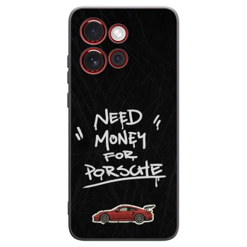 Picasee husă neagră din silicon pentru Motorola Edge 60 Neo 5G - Dark Racer