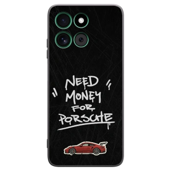 Picasee husă neagră din silicon pentru Motorola Moto G57 Power - Dark Racer