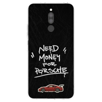 Picasee husă transparentă din silicon pentru Xiaomi Redmi 8 - Dark Racer