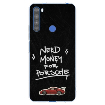 Picasee husă transparentă din silicon pentru Xiaomi Redmi Note 8T - Dark Racer