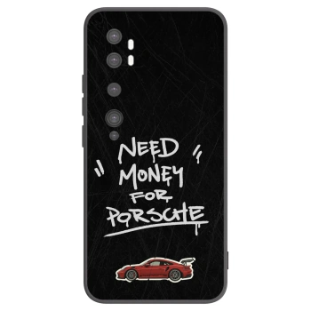 Picasee husă neagră din silicon pentru Xiaomi Mi Note 10 (Pro) - Dark Racer