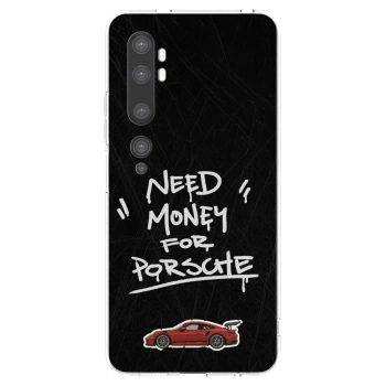 Picasee husă transparentă din silicon pentru Xiaomi Mi Note 10 (Pro) - Dark Racer