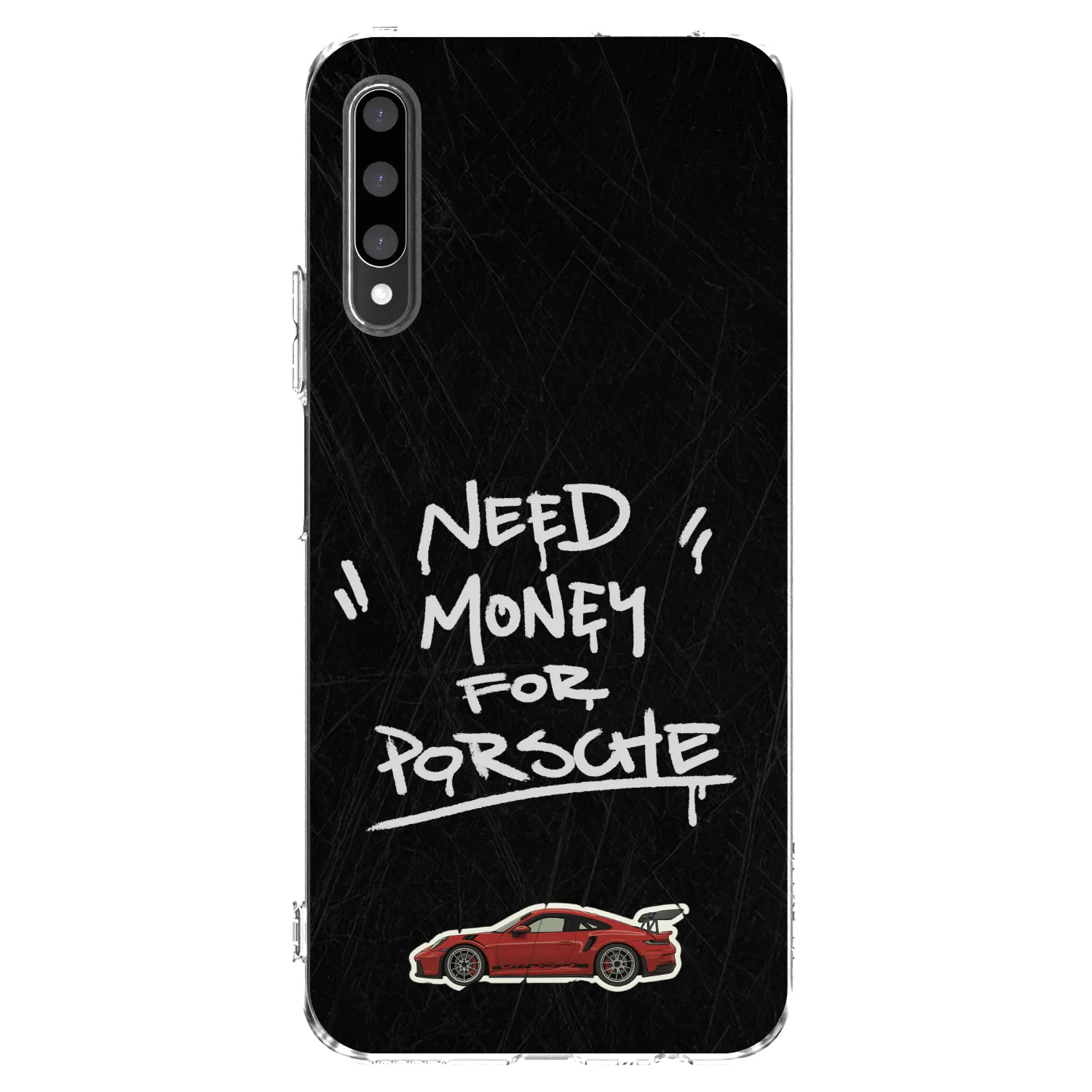 Picasee husă transparentă din silicon pentru Honor 9X Pro - Dark Racer