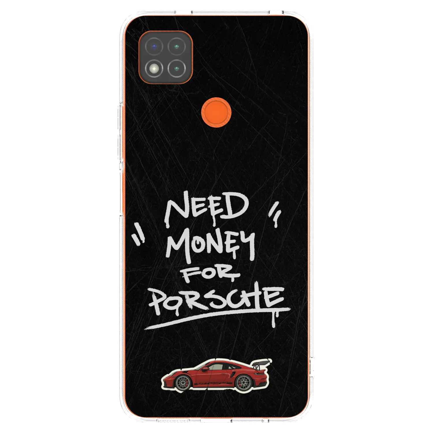 Picasee husă transparentă din silicon pentru Xiaomi Redmi 9C - Dark Racer