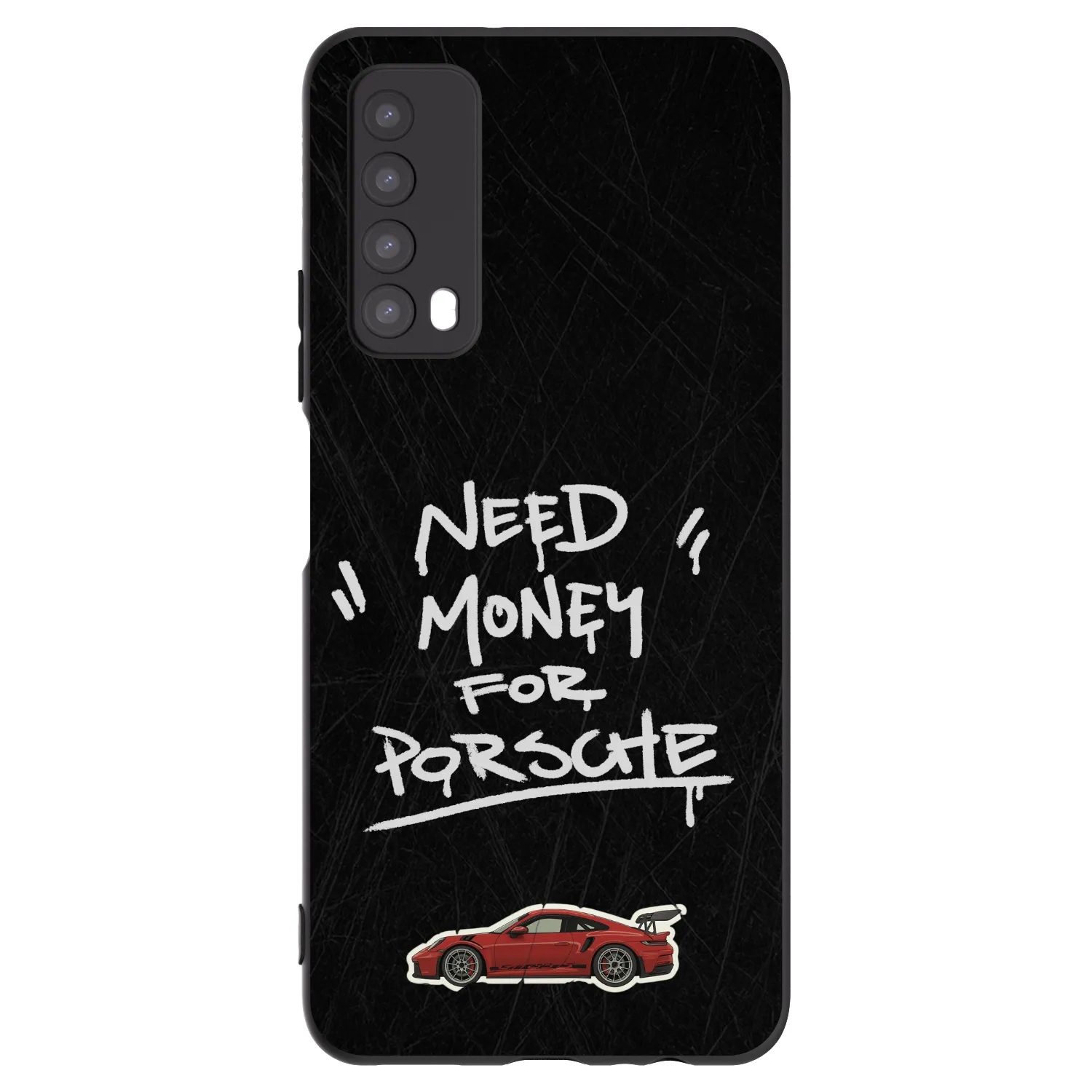 Picasee husă neagră din silicon pentru Huawei P Smart 2021 - Dark Racer