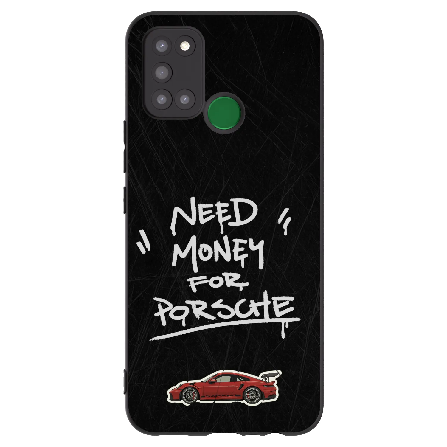 Picasee husă neagră din silicon pentru Realme 7i - Dark Racer