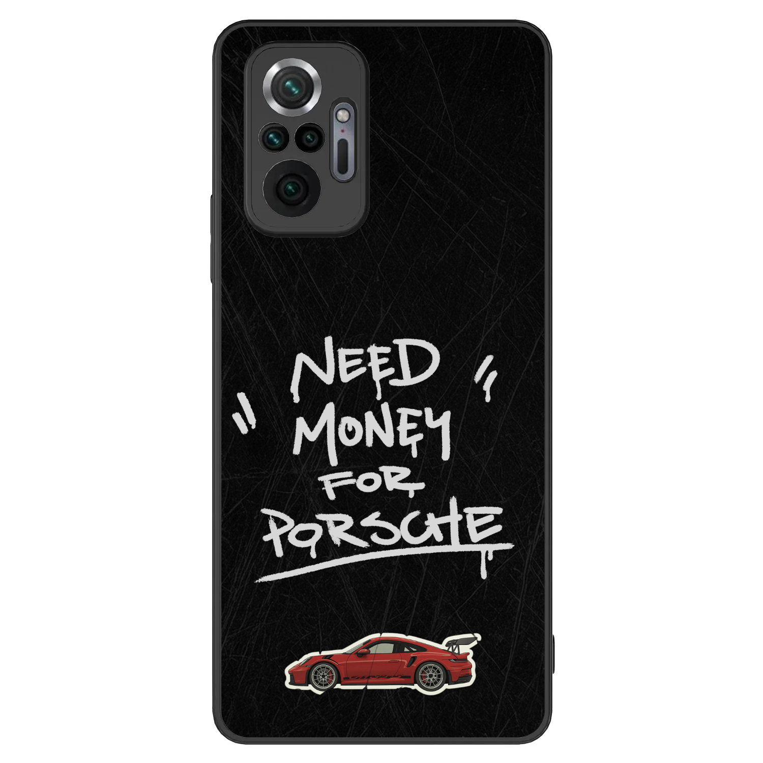 Picasee ULTIMATE CASE pentru Xiaomi Redmi Note 10 Pro - Dark Racer