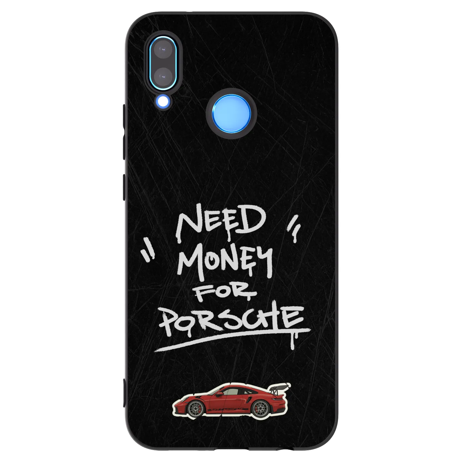 Picasee husă neagră din silicon pentru Huawei P20 Lite - Dark Racer