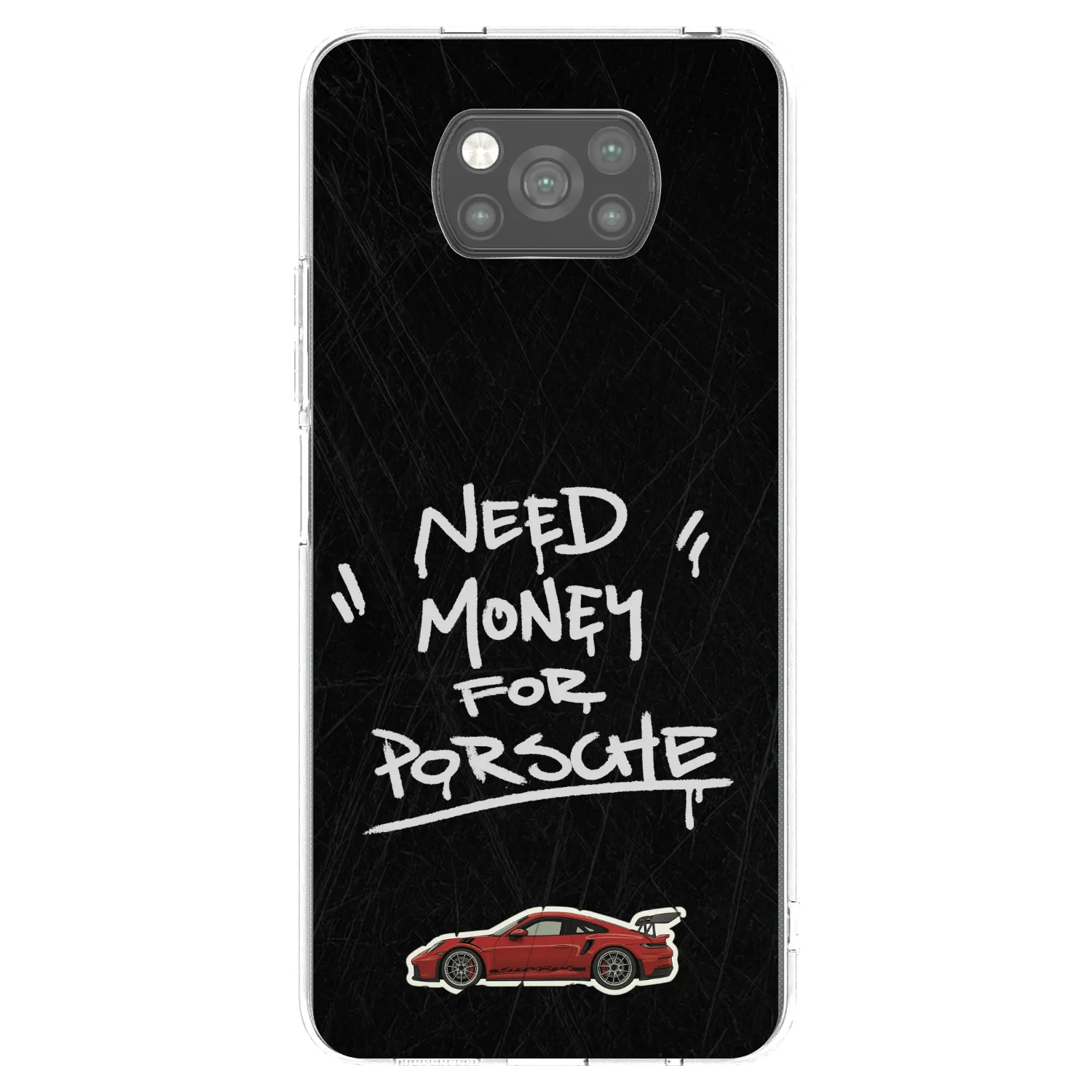 Picasee husă neagră din silicon pentru Xiaomi Poco X3 Pro - Dark Racer